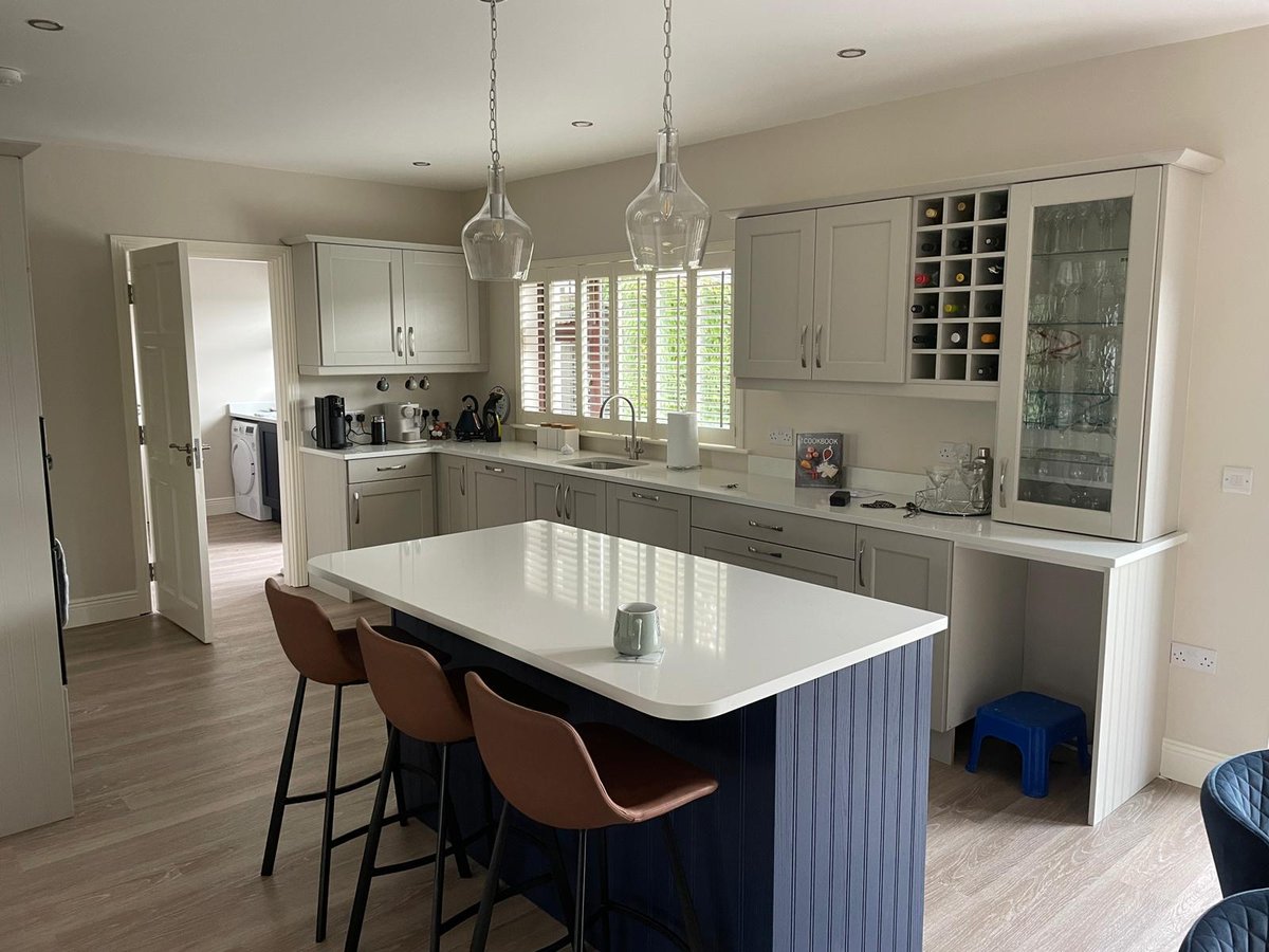 Kitchen installation by AR Construction in Limerick